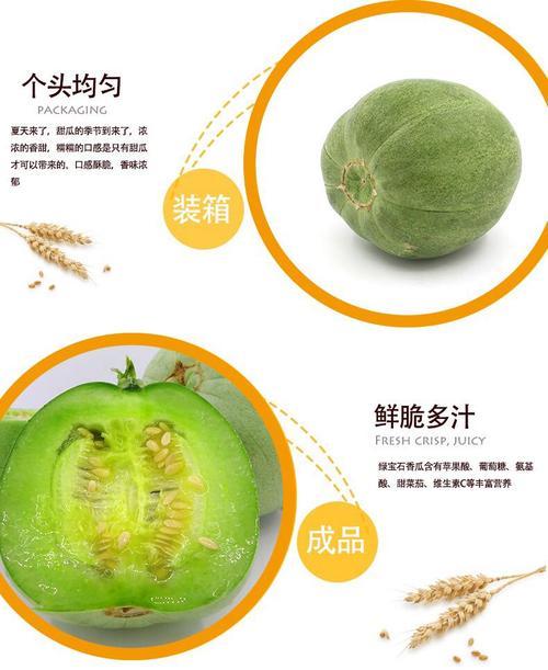 初夏的味道 头茬绿宝石甜瓜，您舌尖上的新鲜盛宴